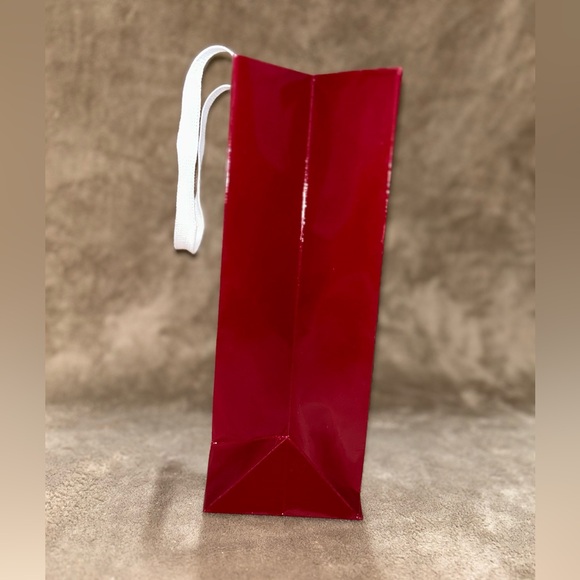 Gucci small/tall red velvet shopping bag - Picture 7 of 7